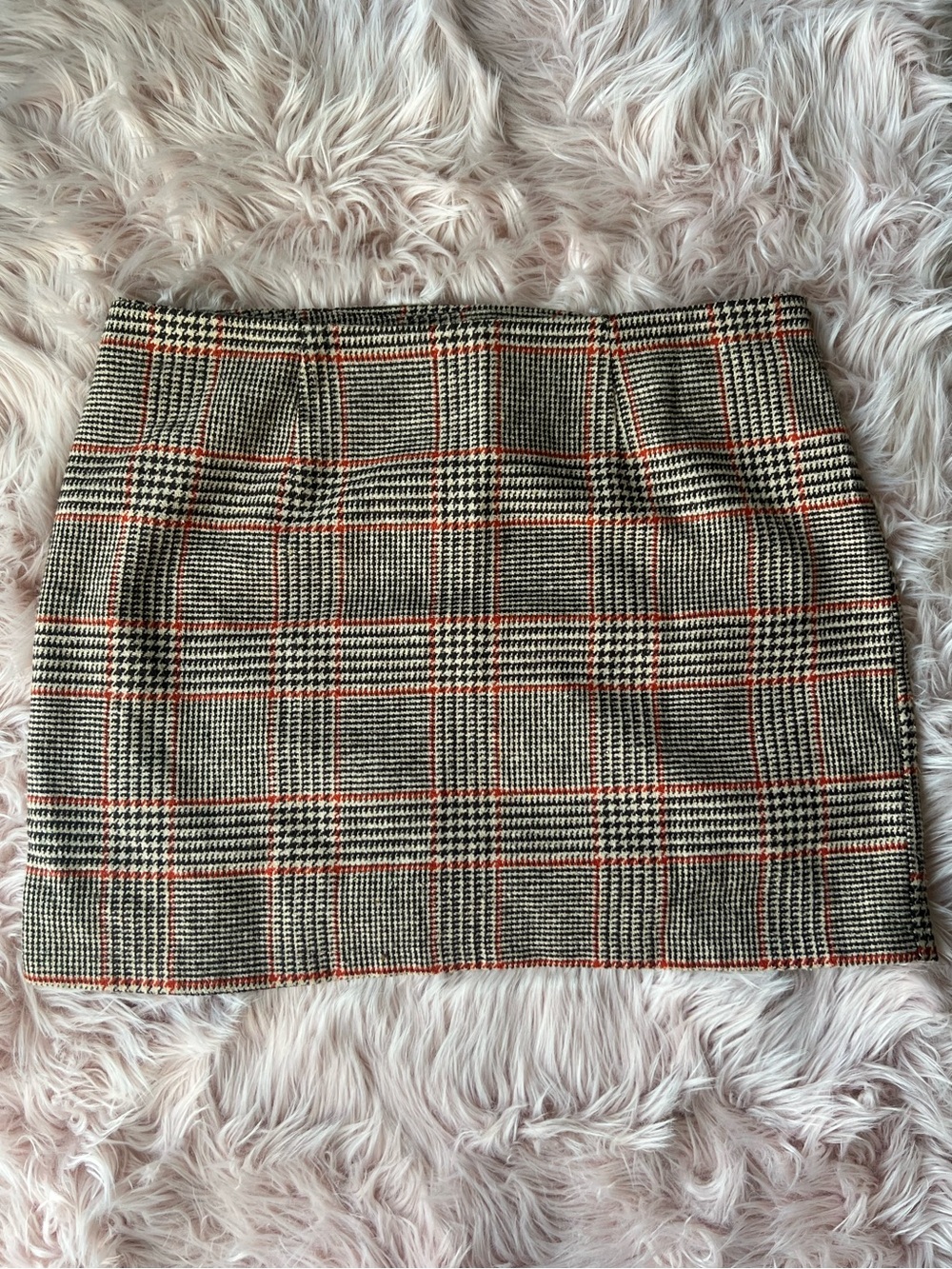 Forever 21 Plus Size Plaid Mini Skirt Wool Blend 2X